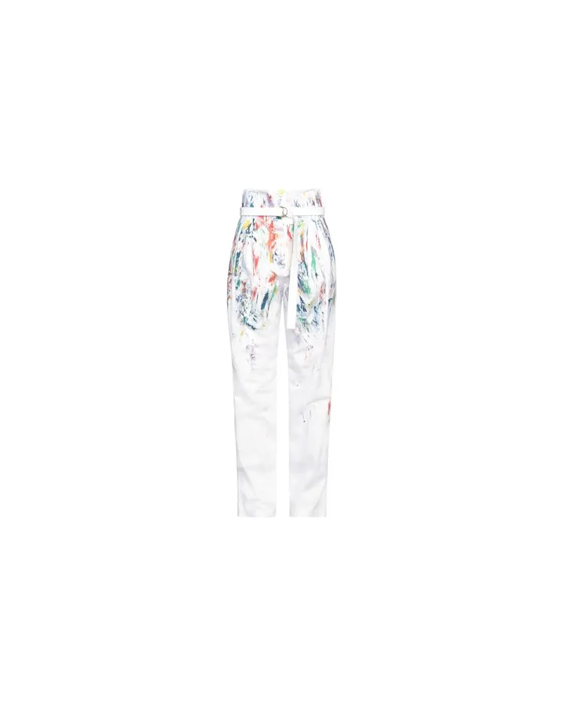 Philosophy Di Lorenzo Serafini HOSEN & RÖCKE - Jeanshosenauf YOOX.COM Weiß