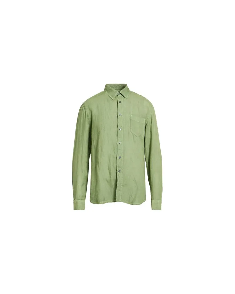120% Lino TOPS - Hemdenauf YOOX.COM Grün
