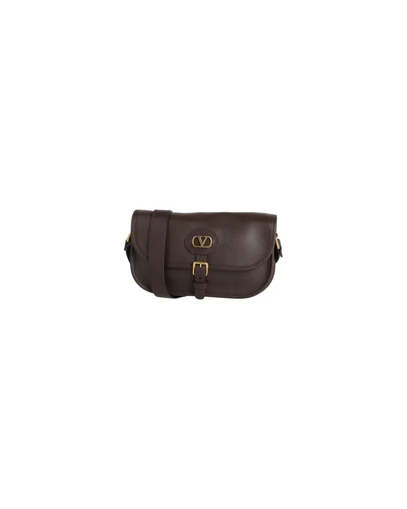 Valentino Garavani TASCHEN - Umhängetascheauf YOOX.COM Dunkelbraun