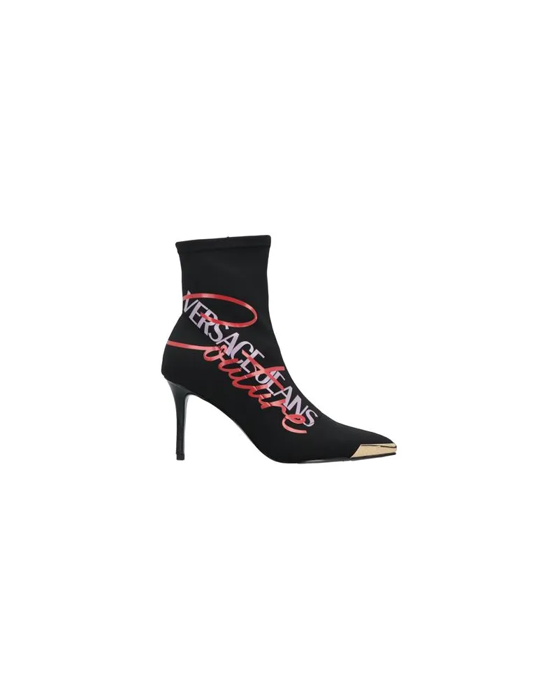 Versace Jeans SCHUHE - Stiefelettenauf YOOX.COM Schwarz