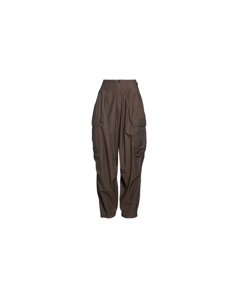 Y'S YOHJI YAMAMOTO HOSEN & RÖCKE - Hosenauf YOOX.COM Militärgrün