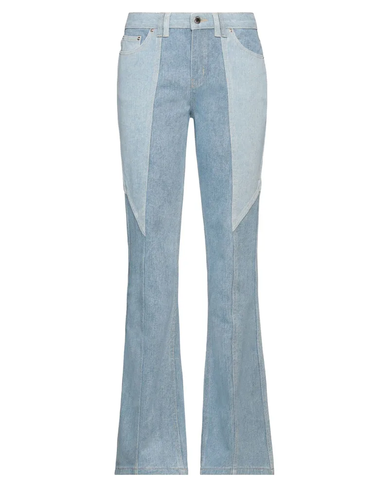 Retrofête Jeanshose Blau