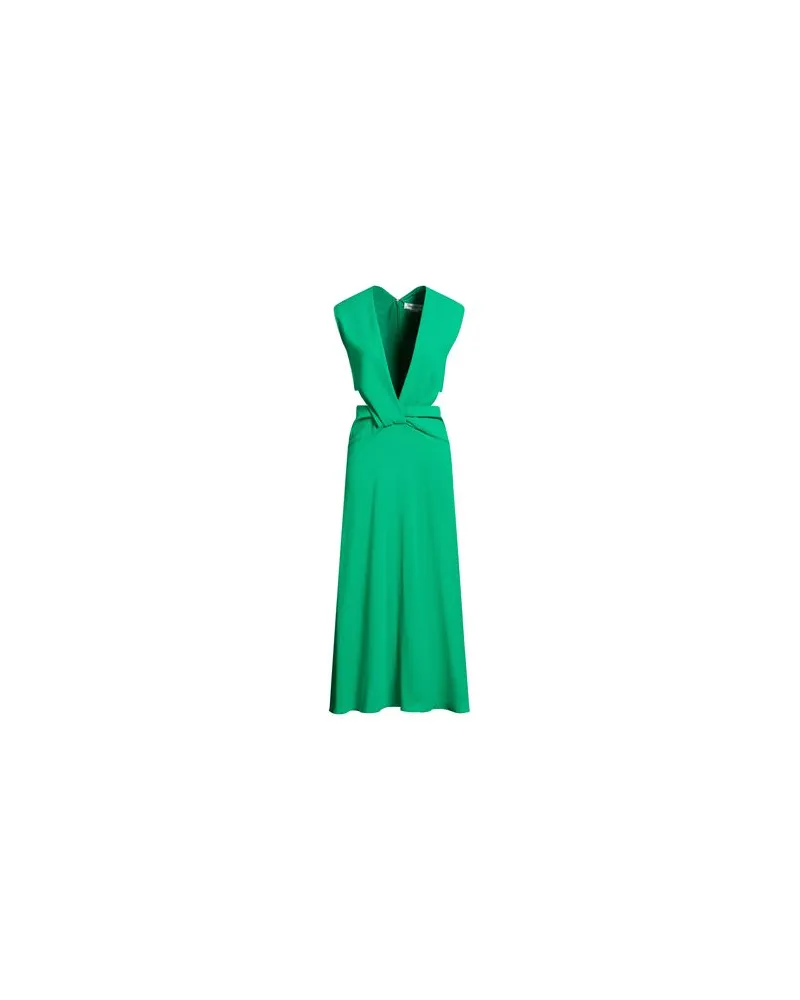 Victoria Beckham KLEIDER - Maxi-Kleiderauf YOOX.COM Grün