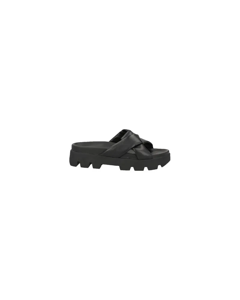Ferragamo SCHUHE - Sandalenauf YOOX.COM Schwarz