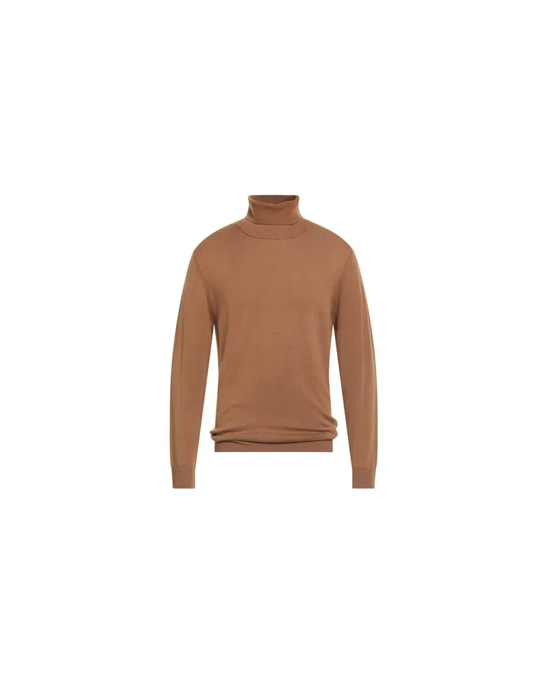 Dondup STRICKWAREN - Rollkragenpulloverauf YOOX.COM Lederfarben