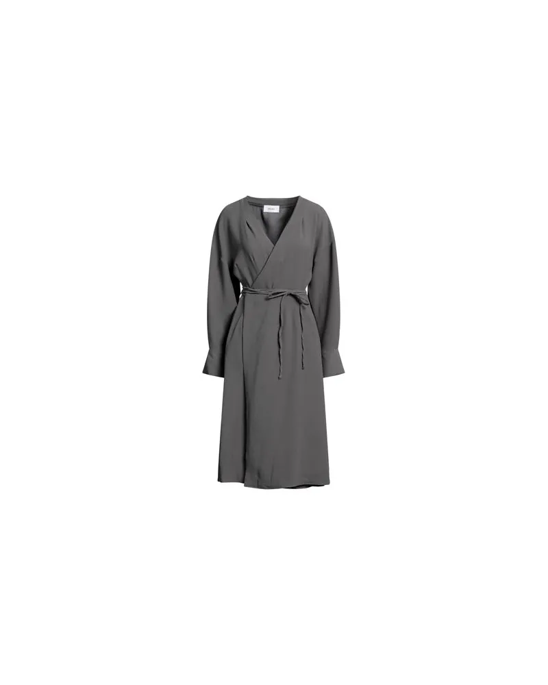 Aglini KLEIDER - Midi-Kleiderauf YOOX.COM Maulwurfsgrau