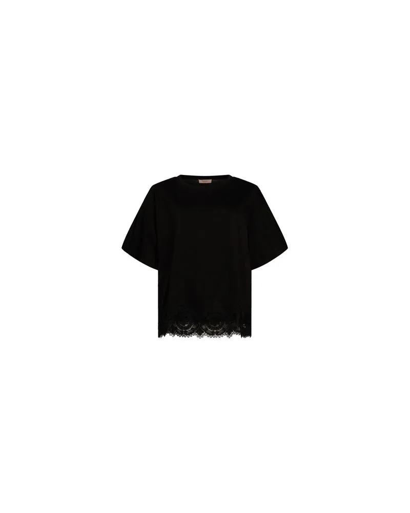 Twin-Set TOPS - T-shirtsauf YOOX.COM Schwarz