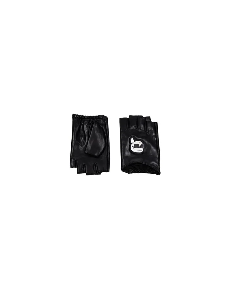 Karl Lagerfeld K/IKONIK 2.0 FINGERLESS GLOVE  - ACCESSOIRES - Handschuheauf YOOX.COM Schwarz