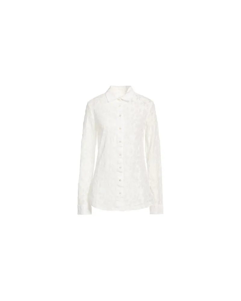 120% Lino TOPS - Hemdenauf YOOX.COM Weiß