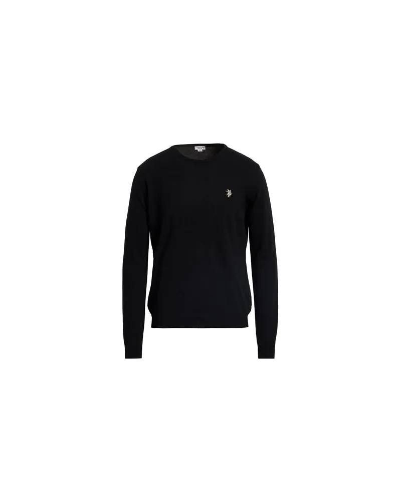 U.S. Polo Assn.  U POLO ASSN. - STRICKWAREN - Pulloverauf YOOX.COM Schwarz