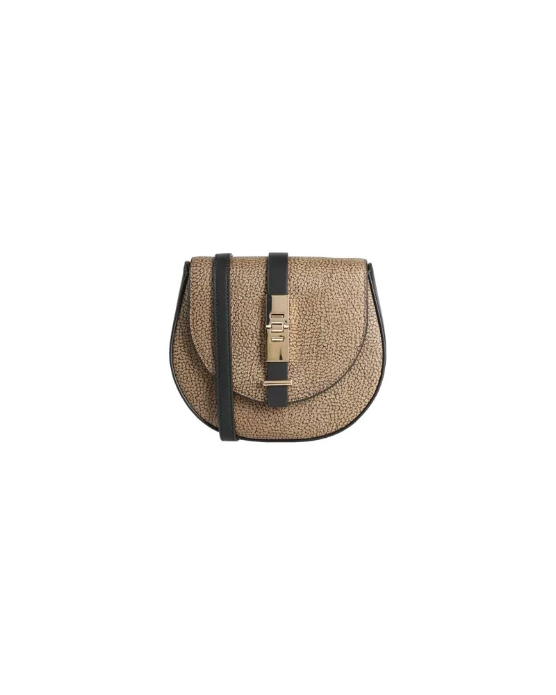 Borbonese TASCHEN - Umhängetascheauf YOOX.COM Maulwurfsgrau