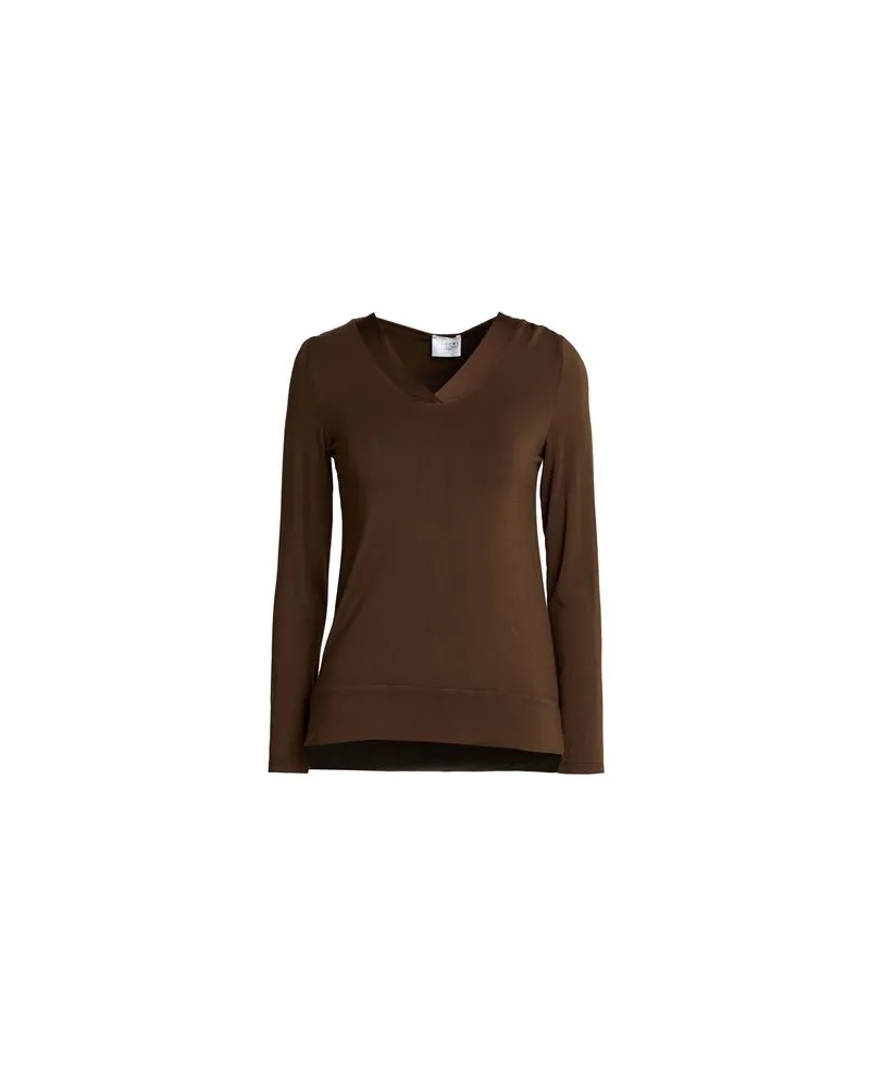 ANONYME designers TOPS - T-shirtsauf YOOX.COM Braun