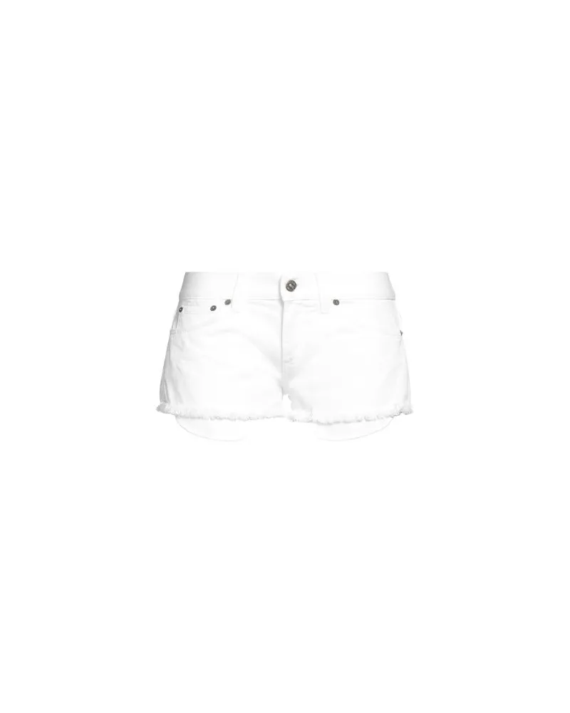 Dondup HOSEN & RÖCKE - Jeansshortsauf YOOX.COM Elfenbein