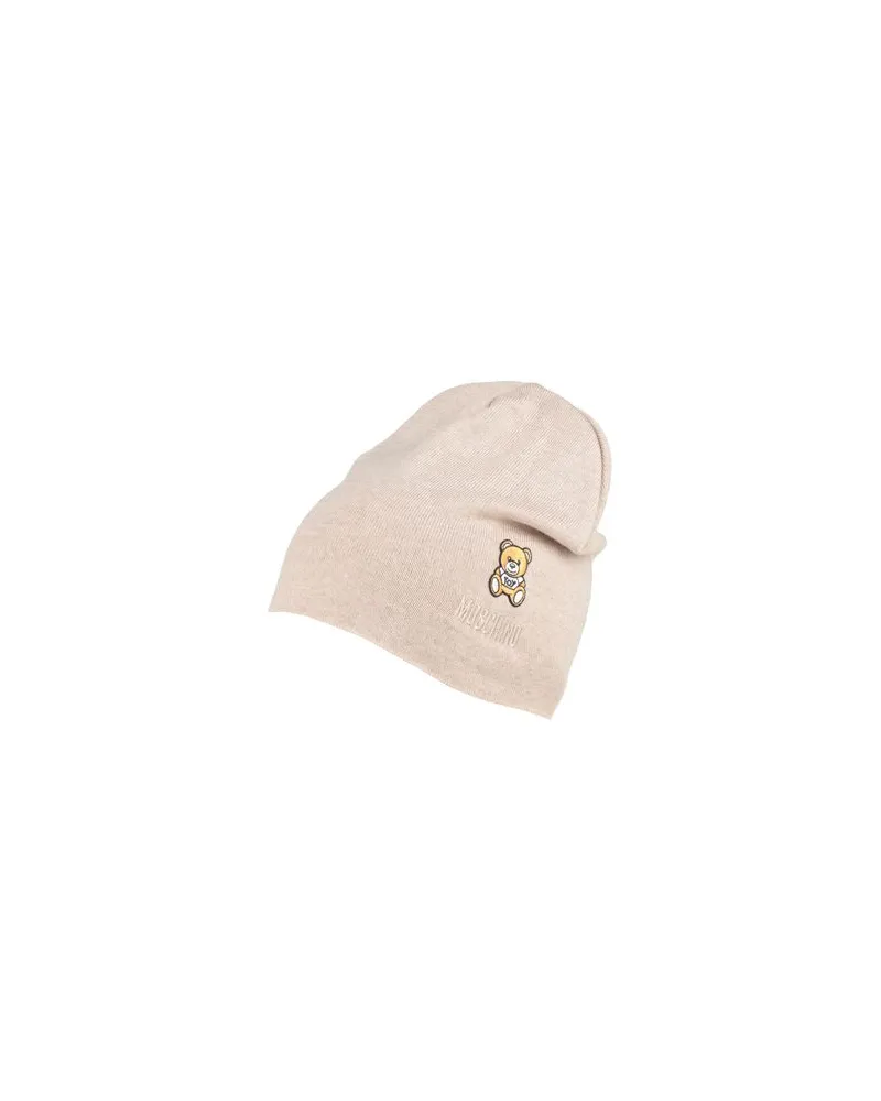 Moschino ACCESSOIRES - Mützen & Hüteauf YOOX.COM Beige