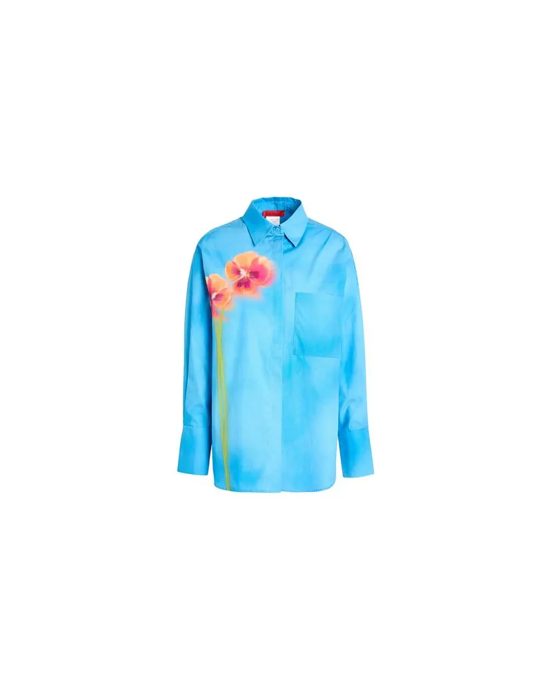 MAX&Co. INES - TOPS - Hemdenauf YOOX.COM Azurblau