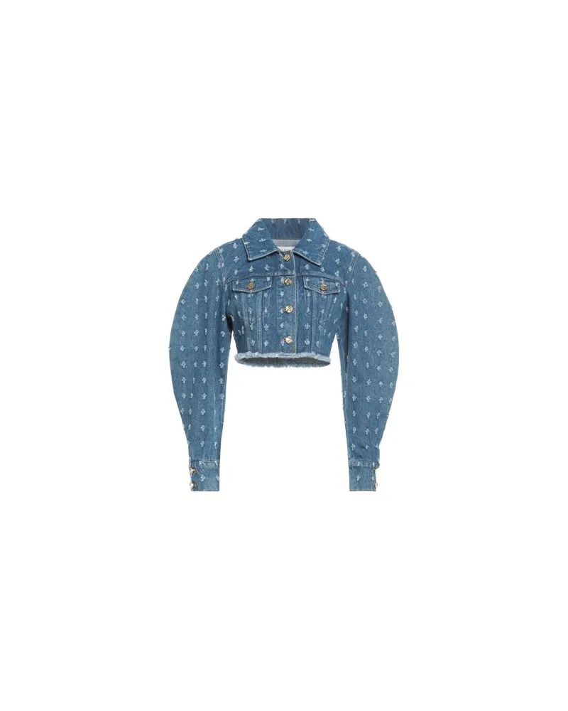 Nina Ricci JACKEN & MÄNTEL - Jeansjacken/Mäntelauf YOOX.COM Blau