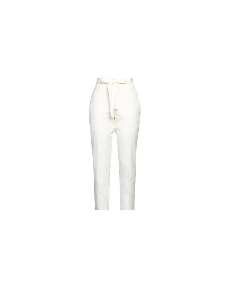 Alessia Santi HOSEN & RÖCKE - Hosenauf YOOX.COM Cremeweiß