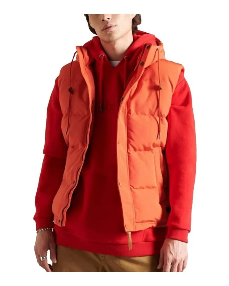 Superdry. Pufferjacke & Daunenjacke Orange