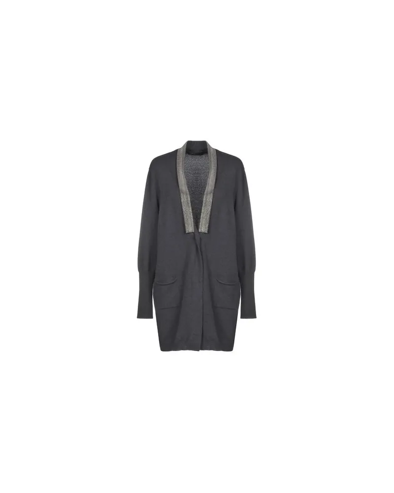 Fabiana Filippi STRICKWAREN - Strickjackenauf YOOX.COM Blei