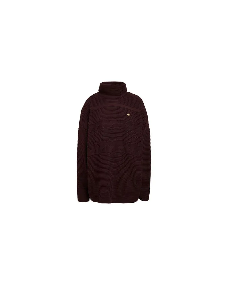 adidas OS TURTLENECK  - STRICKWAREN - Rollkragenpulloverauf YOOX.COM Schokobraun
