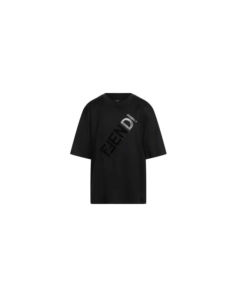 Fendi TOPS - T-shirtsauf YOOX.COM Schwarz