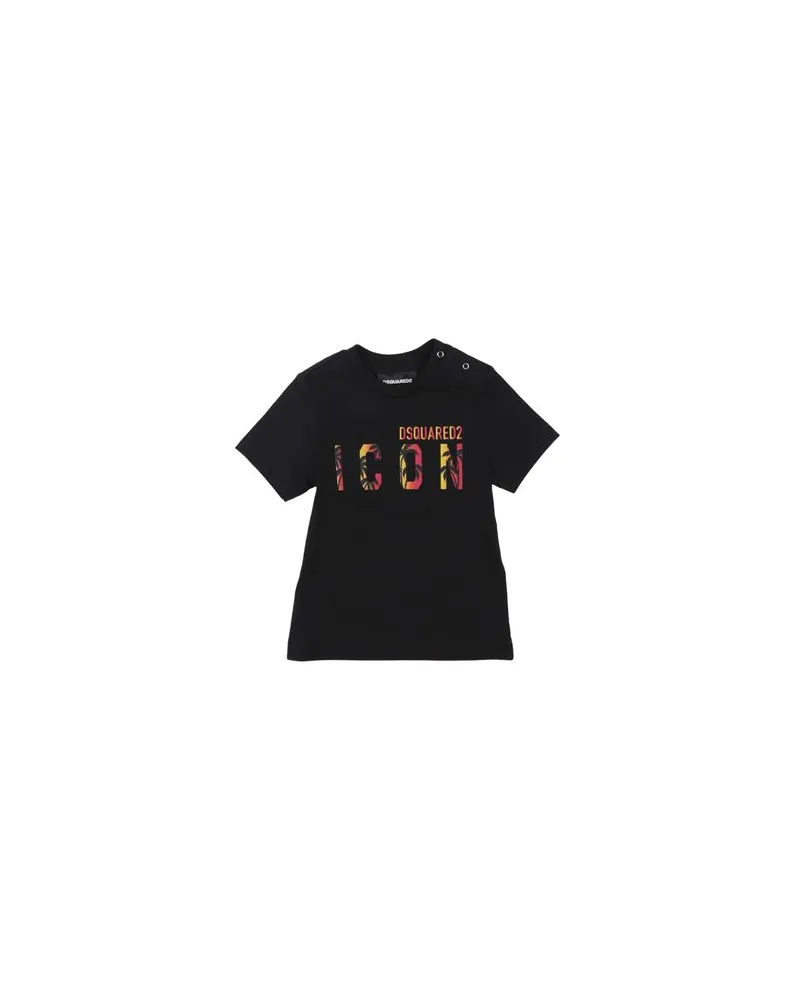 Dsquared2 ICON - TOPS - T-shirtsauf YOOX.COM Schwarz
