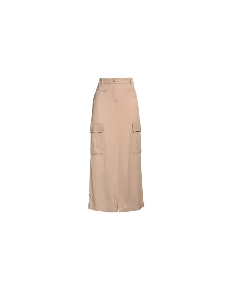 Ermanno Scervino HOSEN & RÖCKE - Maxi-Röckeauf YOOX.COM Beige