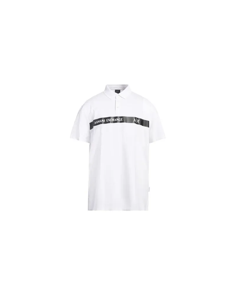 Armani Exchange TOPS - Poloshirtsauf YOOX.COM Weiß