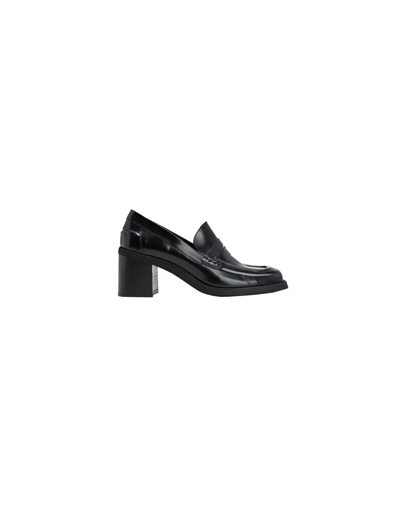 8 by Yoox POLISHED LEATHER PENNY LOAFER  - SCHUHE - Mokassinsauf YOOX.COM Schwarz