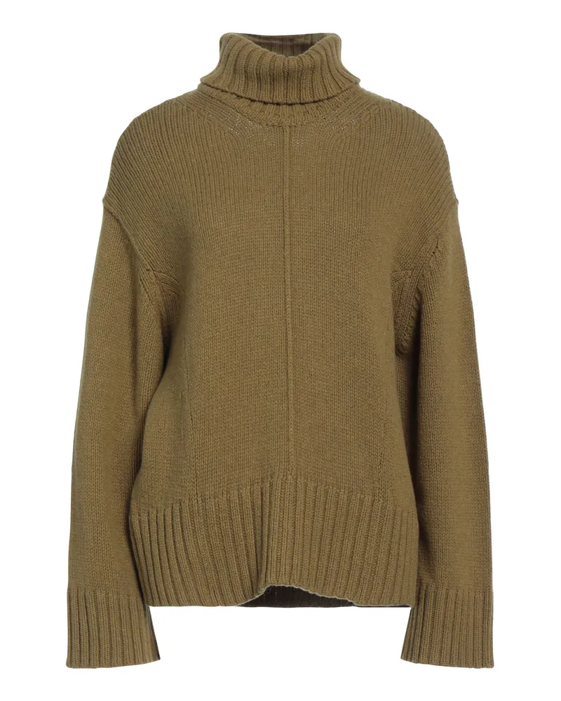 forte_forte Rollkragenpullover Khaki