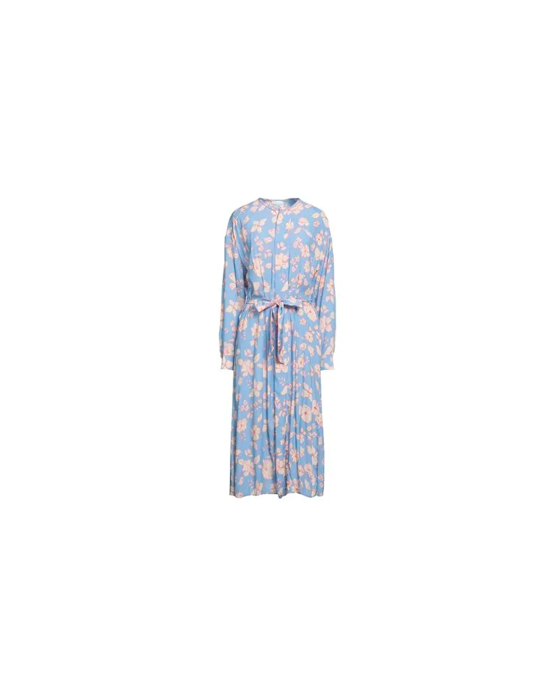 forte_forte KLEIDER - Maxi-Kleiderauf YOOX.COM Azurblau