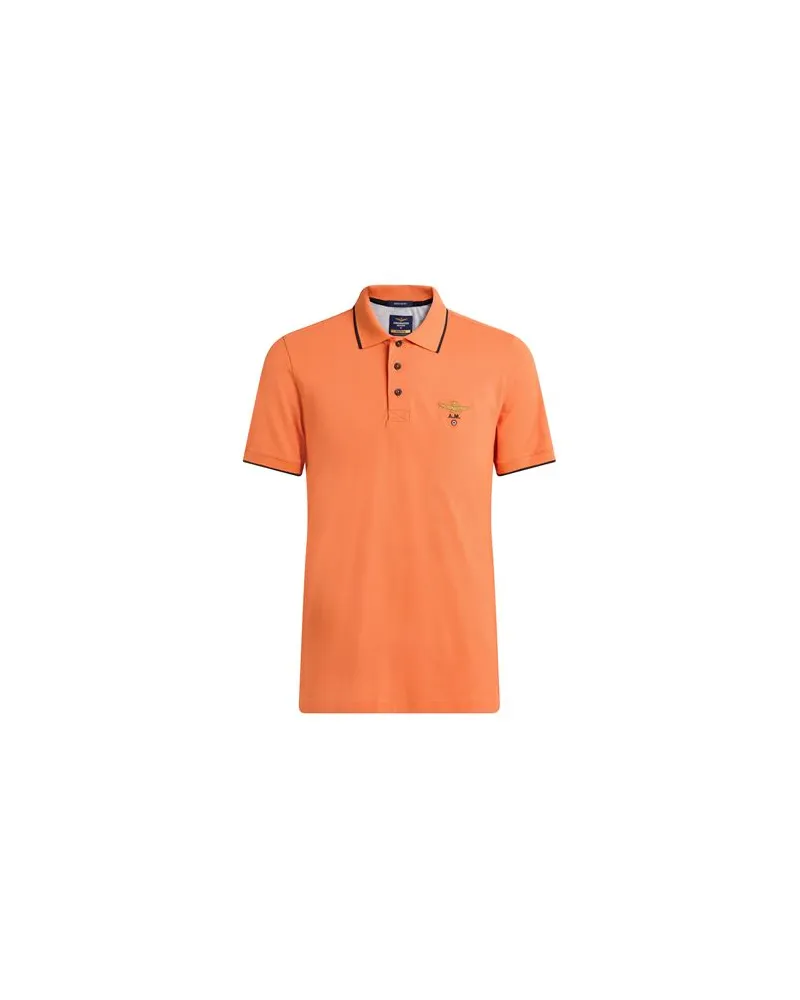 Aeronautica Militare ESSENTIAL - TOPS - Poloshirtsauf YOOX.COM Orange