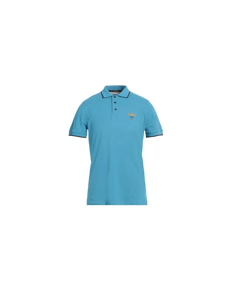 Aeronautica Militare ESSENTIAL - TOPS - Poloshirtsauf YOOX.COM Azurblau