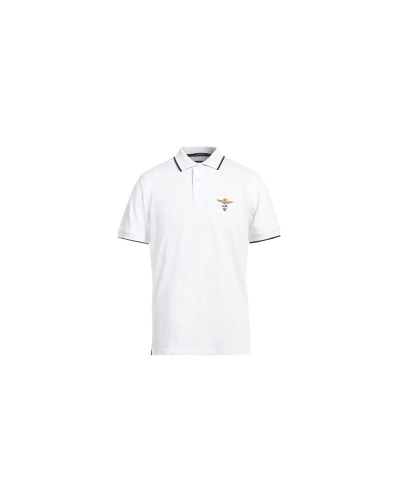 Aeronautica Militare ESSENTIAL - TOPS - Poloshirtsauf YOOX.COM Weiß