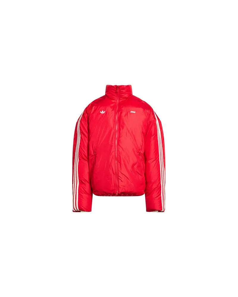 adidas JACKEN & MÄNTEL - Pufferjacken & Daunenjackenauf YOOX.COM Rot