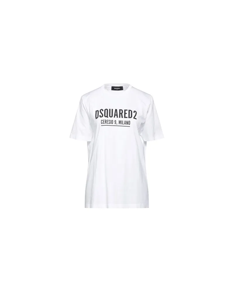Dsquared2 TOPS - T-shirtsauf YOOX.COM Weiß