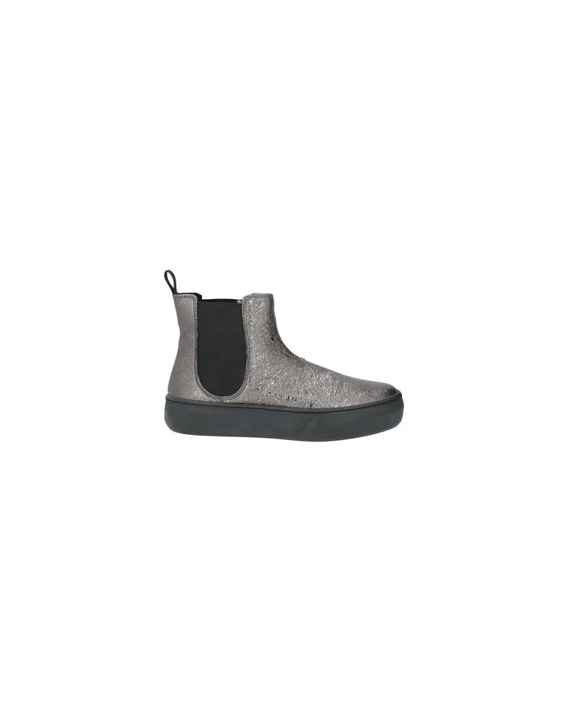 FRAU SCHUHE - Stiefelettenauf YOOX.COM Silber