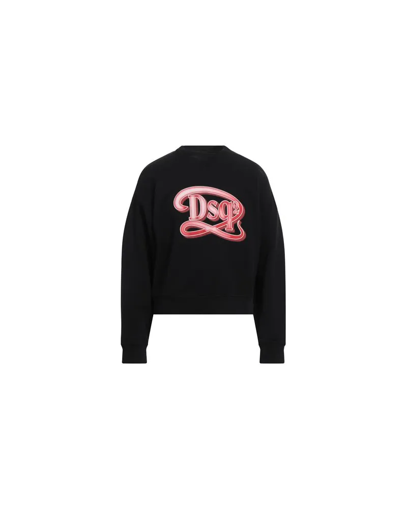 Dsquared2 TOPS - Sweatshirtsauf YOOX.COM Schwarz
