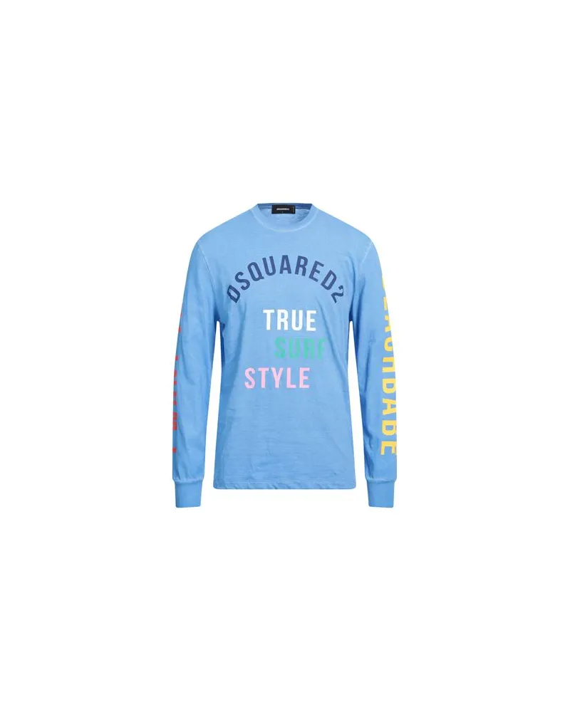 Dsquared2 TOPS - T-shirtsauf YOOX.COM Hellblau