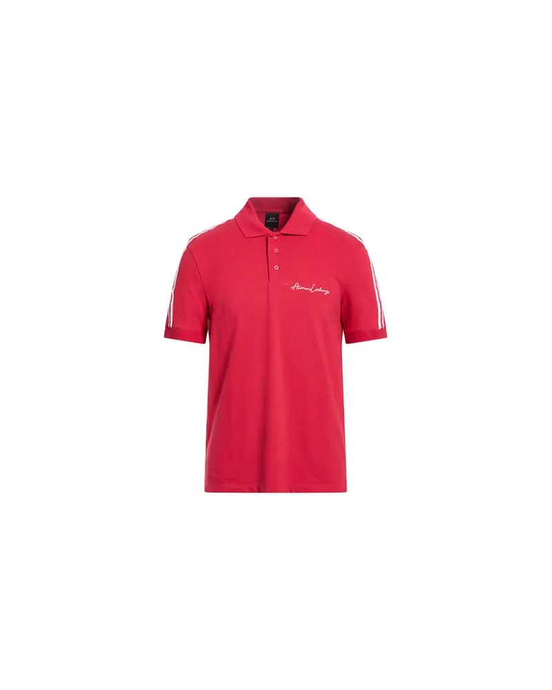 Armani Exchange TOPS - Poloshirtsauf YOOX.COM Rot