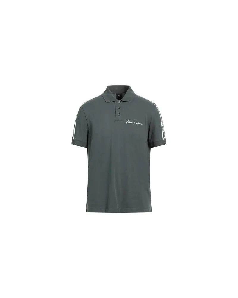 Armani Exchange TOPS - Poloshirtsauf YOOX.COM Militärgrün