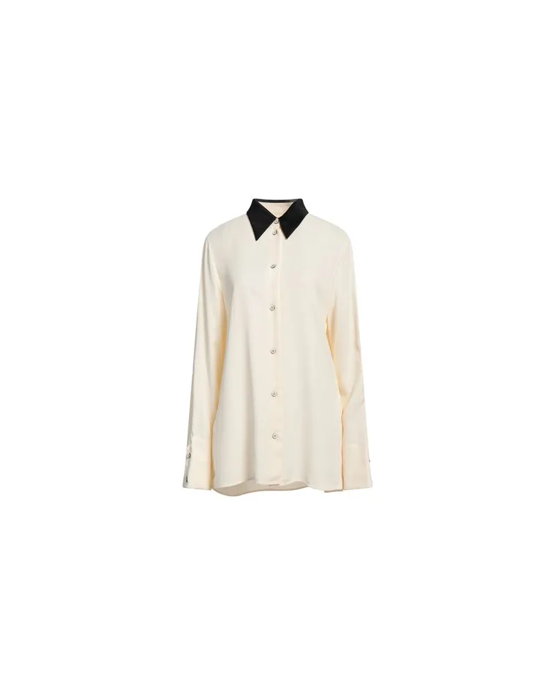 Jil Sander TOPS - Hemdenauf YOOX.COM Elfenbein