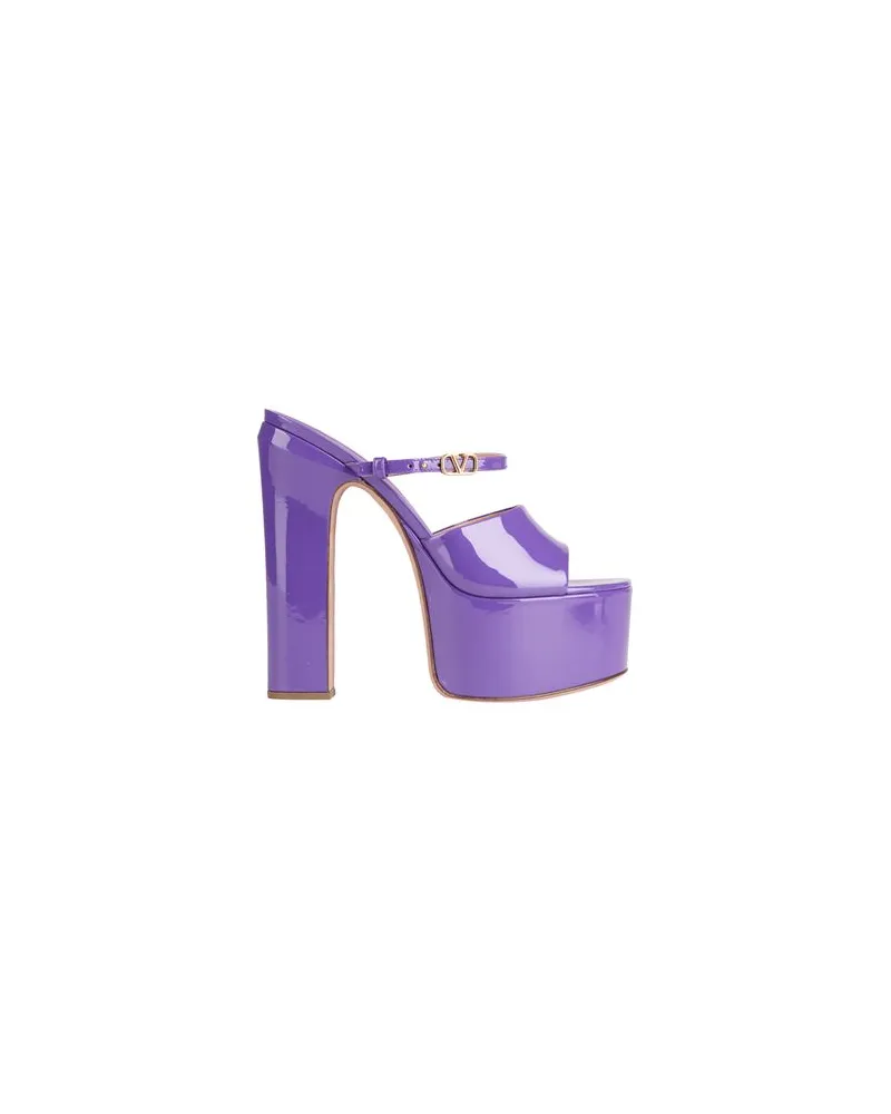 Valentino Garavani SCHUHE - Sandalenauf YOOX.COM Violett