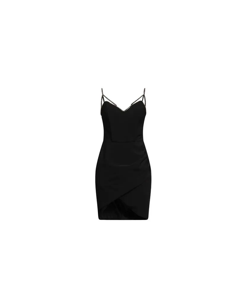 Elisabetta Franchi KLEIDER - Mini-Kleiderauf YOOX.COM Schwarz