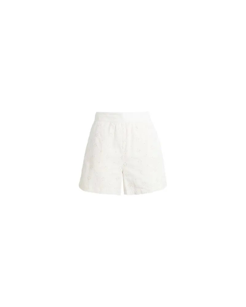 Vila HOSEN & RÖCKE - Shorts & Bermudashortsauf YOOX.COM Cremeweiß