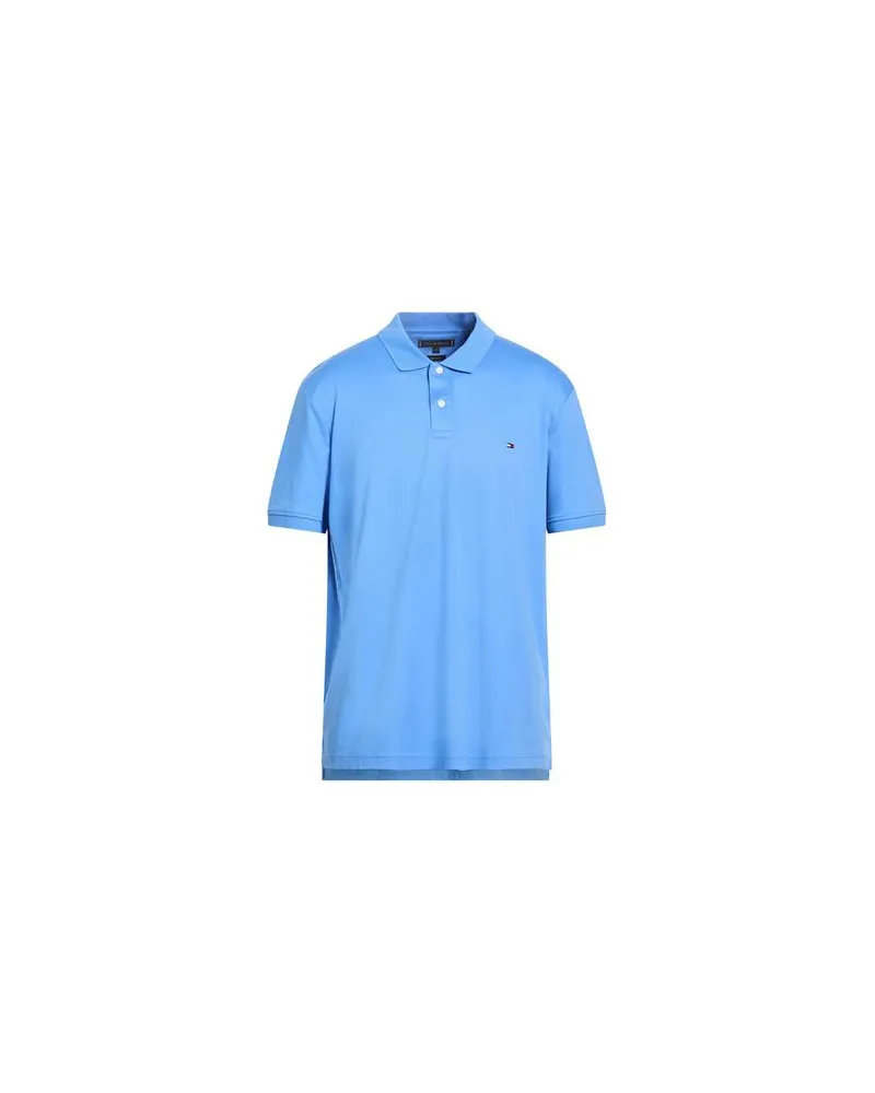 Tommy Hilfiger TOPS - Poloshirtsauf YOOX.COM Hellblau