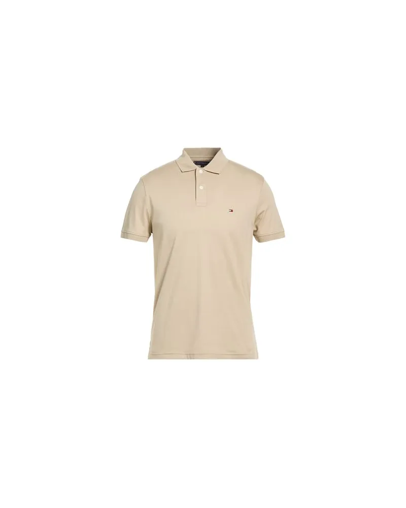 Tommy Hilfiger TOPS - Poloshirtsauf YOOX.COM Beige