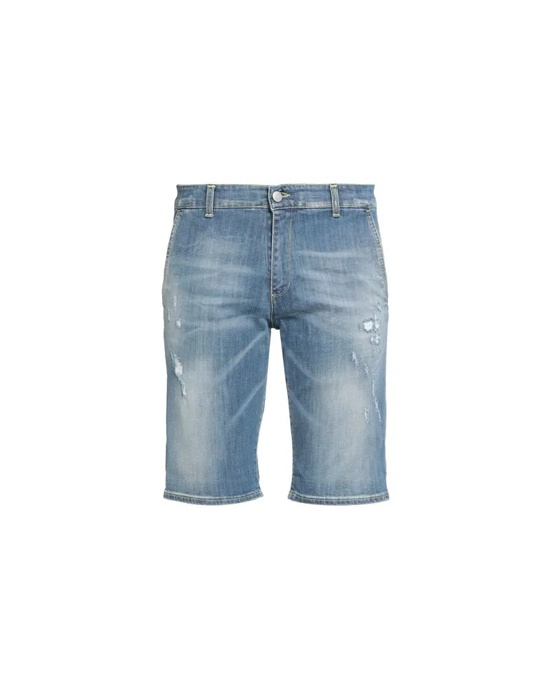 Liu Jo HOSEN & RÖCKE - Jeansshortsauf YOOX.COM Blau