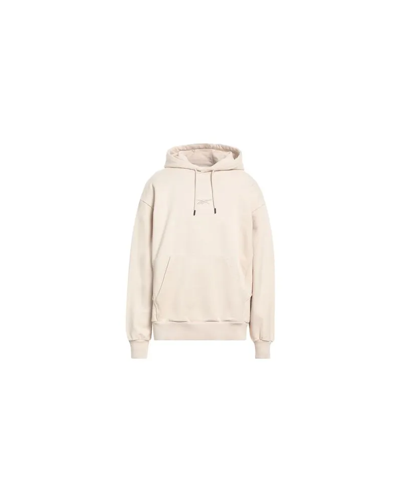Reebok TOPS - Sweatshirtsauf YOOX.COM Beige