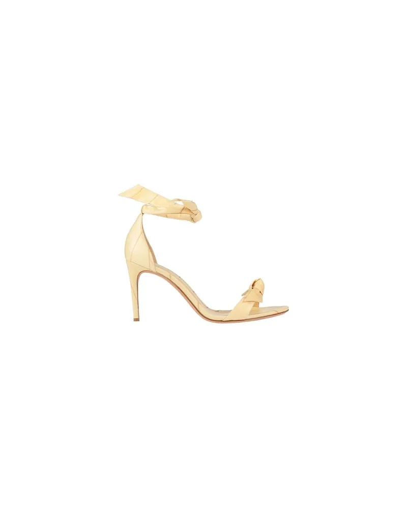 Alexandre Birman SCHUHE - Sandalenauf YOOX.COM Pastellgelb